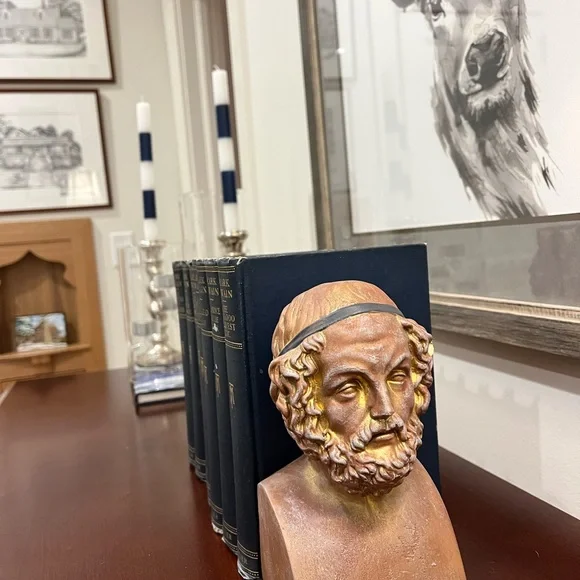 Classic Vintage Bookends by House Parts, Inc - Picture 3 of 8